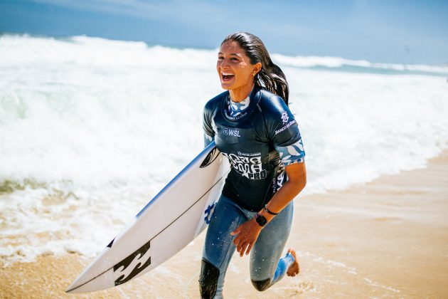 Luana Silva, Corona Saquarema Pro 2024, Itaúna, Rio de Janeiro. Foto: WSL / Thiago Diz.