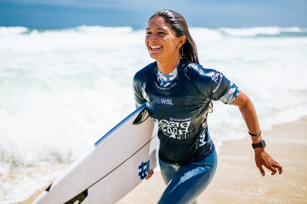 Luana Silva, Corona Saquarema Pro 2024, Itaúna, Rio de Janeiro. Foto: WSL / Thiago Diz.