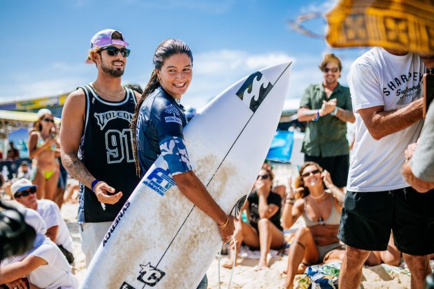 Luana Silva, Corona Saquarema Pro 2024, Itaúna, Rio de Janeiro. Foto: WSL / Thiago Diz.