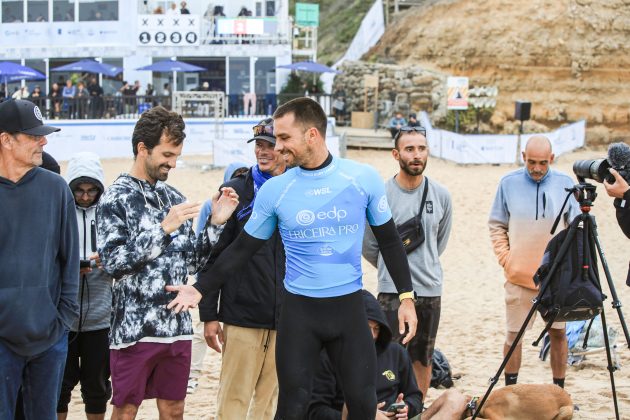 Lucas Silveira, Ericeira Pro 2024, Ribeira D'Ilhas, Portugal. Foto: WSL / Masurel.