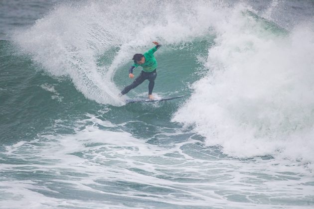 Lucca Mesinas, Ericeira Pro 2024, Ribeira D'Ilhas, Portugal. Foto: WSL / Masurel.