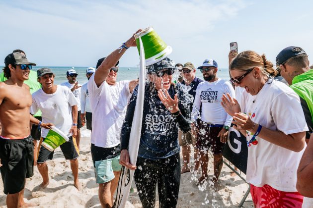 Macy Callaghan, Corona Saquarema Pro 2024, Itaúna, Rio de Janeiro. Foto: WSL / Thiago Diz.