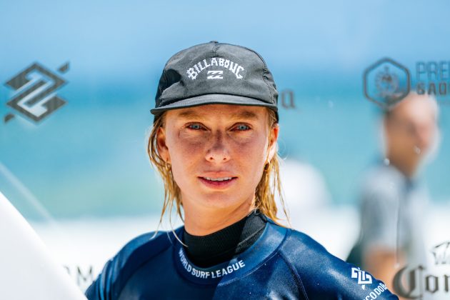 Macy Callaghan, Corona Saquarema Pro 2024, Itaúna, Rio de Janeiro. Foto: WSL / Thiago Diz.