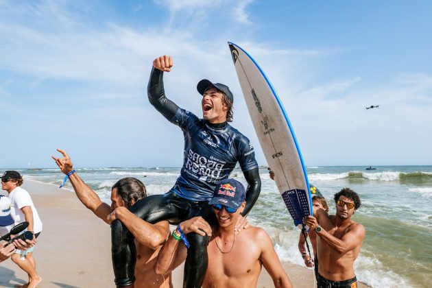 Marco Mignot, Corona Saquarema Pro 2024, Itaúna, Rio de Janeiro. Foto: WSL / Thiago Diz.