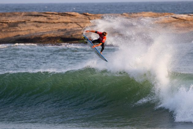 Marco Mignot, Corona Saquarema Pro 2024, Itaúna, Rio de Janeiro. Foto: WSL / Daniel Smorigo.