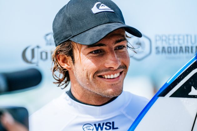 Marco Mignot, Corona Saquarema Pro 2024, Itaúna, Rio de Janeiro. Foto: WSL / Thiago Diz.