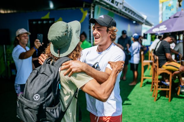 Marco Mignot, Corona Saquarema Pro 2024, Itaúna, Rio de Janeiro. Foto: WSL / Thiago Diz.