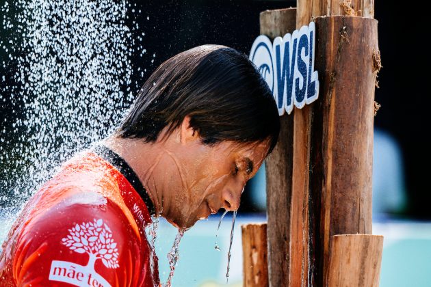 Mateus Herdy, Corona Saquarema Pro 2024, Itaúna, Rio de Janeiro. Foto: WSL / Thiago Diz.