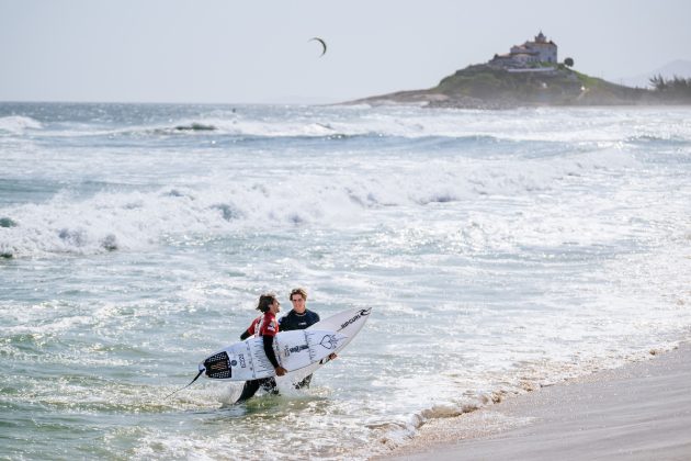 Mateus Herdy, Corona Saquarema Pro 2024, Itaúna, Rio de Janeiro. Foto: WSL / Thiago Diz.