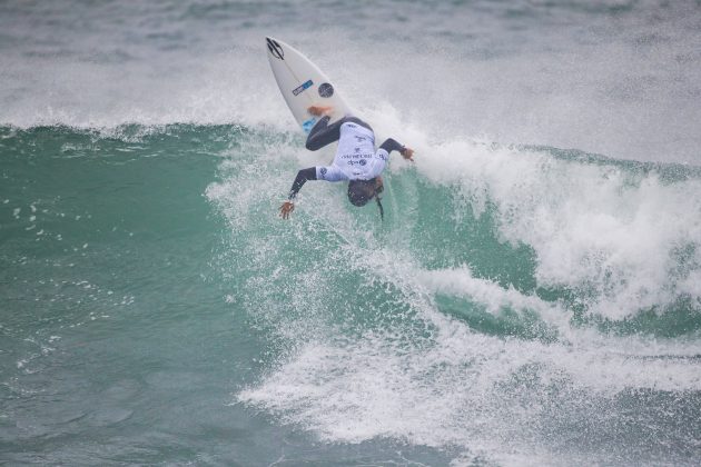 Miguel Pupo, Ericeira Pro 2024, Ribeira D'Ilhas, Portugal. Foto: WSL / Masurel.