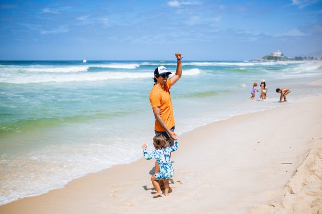 Miguel Pupo, Corona Saquarema Pro 2024, Itaúna, Rio de Janeiro. Foto: WSL / Thiago Diz.