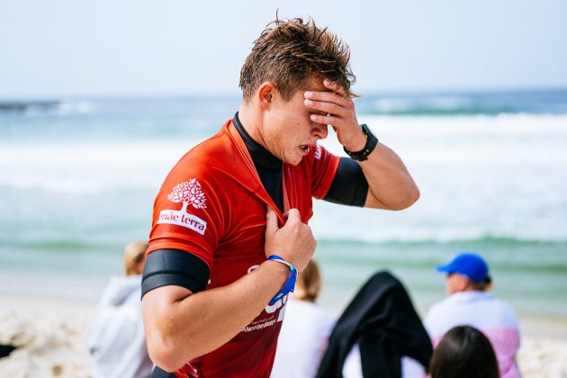 Mikey McDonagh, Corona Saquarema Pro 2024, Itaúna, Rio de Janeiro. Foto: WSL / Thiago Diz.