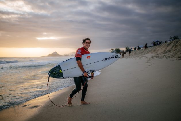 Morgan Cibilic, Corona Saquarema Pro 2024, Itaúna, Rio de Janeiro. Foto: WSL / Thiago Diz.