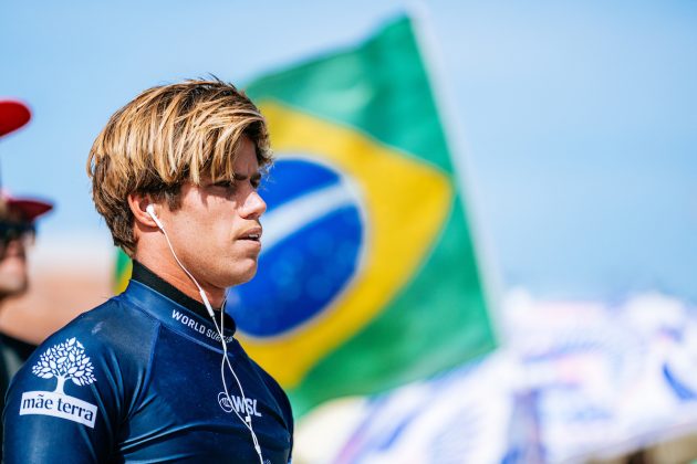 Morgan Cibilic, Corona Saquarema Pro 2024, Itaúna, Rio de Janeiro. Foto: WSL / Thiago Diz.