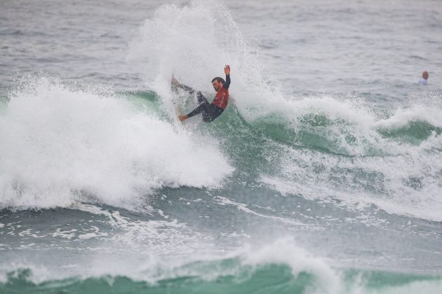 Ryan Huckabee, Ericeira Pro 2024, Ribeira D'Ilhas, Portugal. Foto: WSL / Masurel.