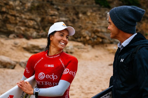 Sally Fitzgibbons, Ericeira Pro 2024, Ribeira D'Ilhas, Portugal. Foto: WSL / Manel Geada.