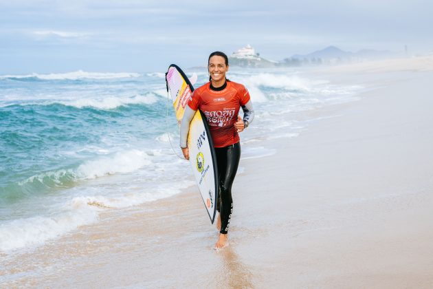 Sally Fitzgibbons, Corona Saquarema Pro 2024, Itaúna, Rio de Janeiro. Foto: WSL / Thiago Diz.