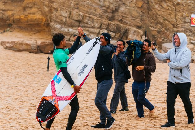 Samuel Pupo e Miguel Pupo, Ericeira Pro 2024, Ribeira D'Ilhas, Portugal. Foto: WSL / Manel Geada.