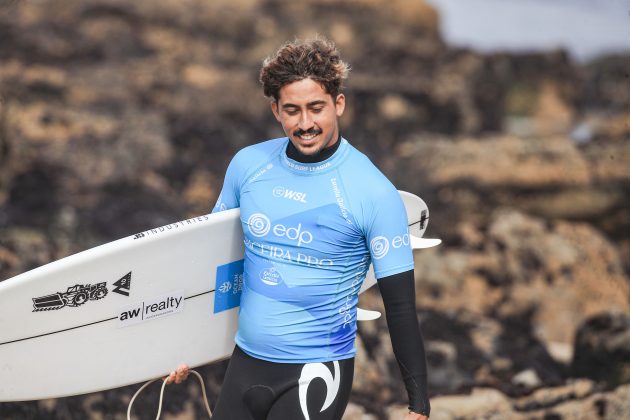 Samuel Pupo, Ericeira Pro 2024, Ribeira D'Ilhas, Portugal. Foto: WSL / Masurel.