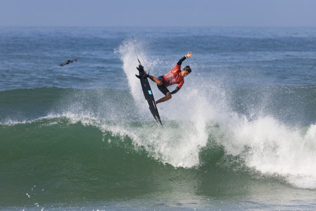 Samuel Pupo, Corona Saquarema Pro 2024, Itaúna, Rio de Janeiro. Foto: WSL / Daniel Smorigo.