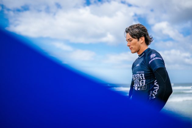 Shion Crawford, Corona Saquarema Pro 2024, Itaúna, Rio de Janeiro. Foto: WSL / Thiago Diz.