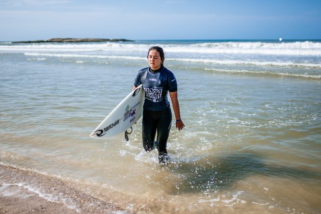 Sophia Medina, Corona Saquarema Pro 2024, Itaúna, Rio de Janeiro. Foto: WSL / Thiago Diz.