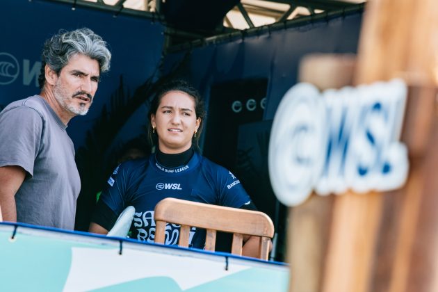 Sophia Medina, Corona Saquarema Pro 2024, Itaúna, Rio de Janeiro. Foto: WSL / Thiago Diz.