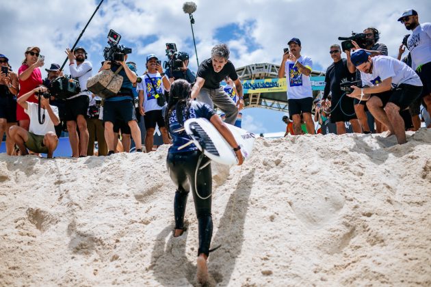 Sophia Medina, Corona Saquarema Pro 2024, Itaúna, Rio de Janeiro. Foto: WSL / Thiago Diz.