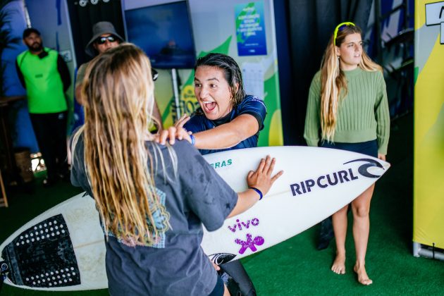 Sophia Medina, Corona Saquarema Pro 2024, Itaúna, Rio de Janeiro. Foto: WSL / Thiago Diz.