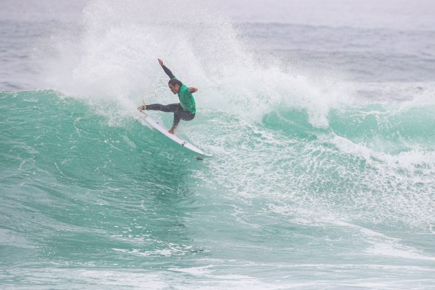 Taro Watanabe, Ericeira Pro 2024, Ribeira D'Ilhas, Portugal. Foto: WSL / Masurel.