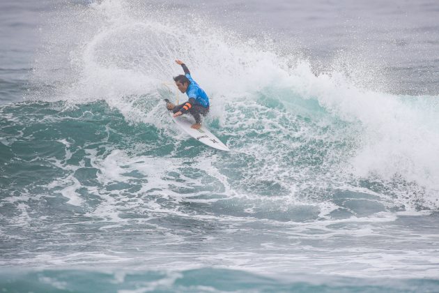 Taro Watanabe, Ericeira Pro 2024, Ribeira D'Ilhas, Portugal. Foto: WSL / Masurel.