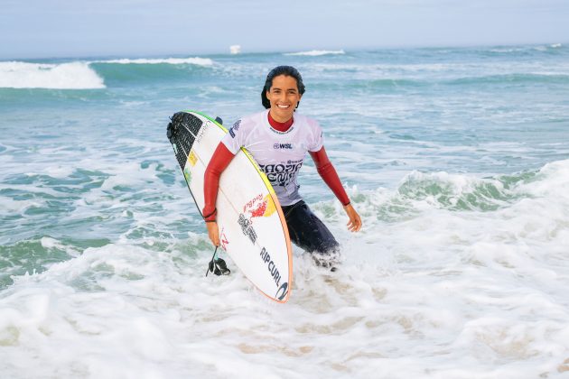 Teresa Bonvalot, Corona Saquarema Pro 2024, Itaúna, Rio de Janeiro. Foto: WSL / Thiago Diz.