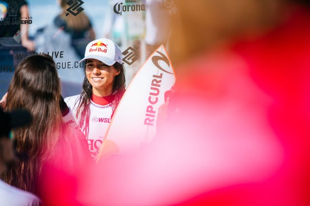 Teresa Bonvalot, Corona Saquarema Pro 2024, Itaúna, Rio de Janeiro. Foto: WSL / Thiago Diz.