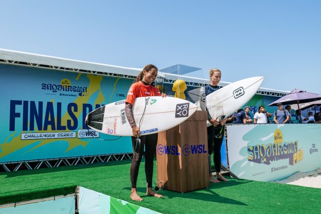 Vahine Fierro, Corona Saquarema Pro 2024, Itaúna, Rio de Janeiro. Foto: WSL / Thiago Diz.