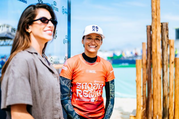 Vahine Fierro, Corona Saquarema Pro 2024, Itaúna, Rio de Janeiro. Foto: WSL / Thiago Diz.