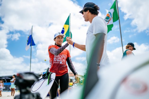 Vahine Fierro, Corona Saquarema Pro 2024, Itaúna, Rio de Janeiro. Foto: WSL / Thiago Diz.