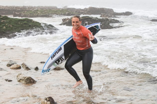 Yolanda Hopkins, Ericeira Pro 2024, Ribeira D'Ilhas, Portugal. Foto: WSL / Masurel.