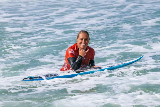 Yolanda Hopkins, Corona Saquarema Pro 2024, Itaúna, Rio de Janeiro. Foto: WSL / Thiago Diz.