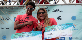 Larissa e Fabrício vencem nas Alagoas