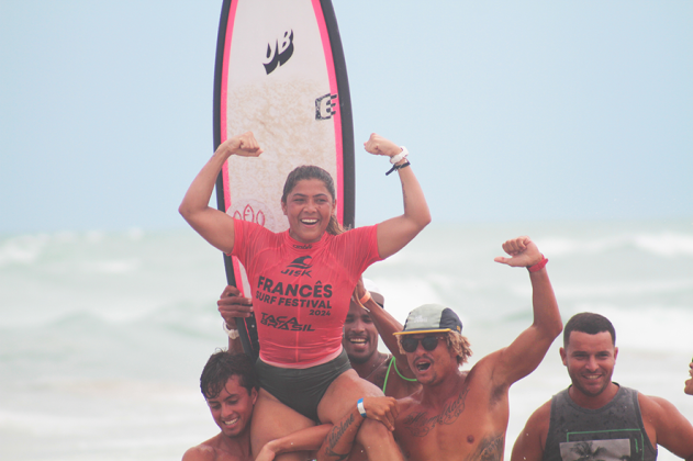 Larissa dos Santos, Francês Surf Festival, Marechal Deodoro (AL). Foto: Alexandre Gondim.