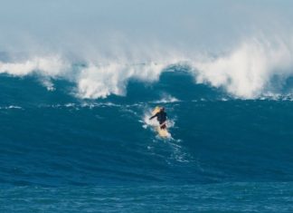 Swell toma conta de Sunset