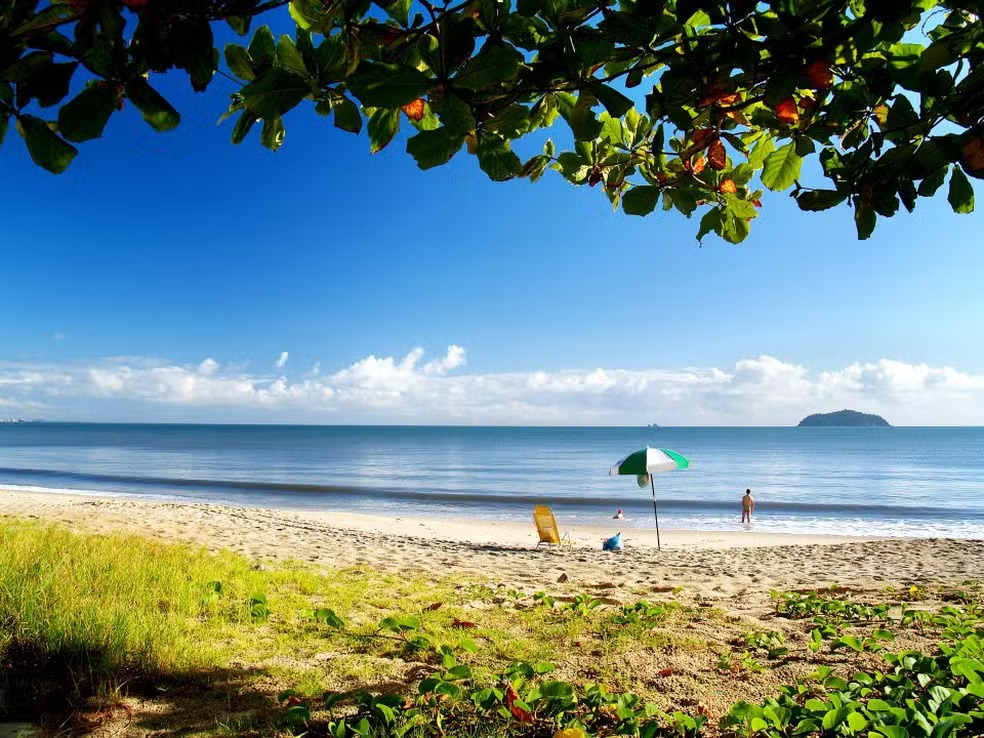 Praia de Piçarras, Balneário Piçarras (SC).