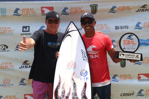 Amelio e Artur, Ponte Surf Final Heat, Ponte Metálica, Praia de Iracema, Fortaleza (CE). Foto: Lima Jr..