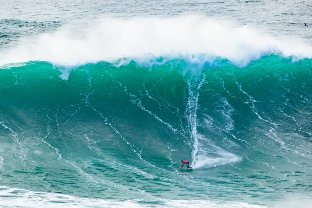 Andrew Cotton, Tudor Nazaré Big Wave Challenge 2024/2025, Portugal. Foto: WSL / Poullenot.