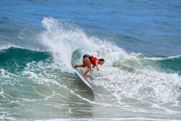 Carolina Jardim, Ubatuba Pro Surf 2024, Vermelha do Centro, Litoral de São Paulo. Foto: Marcelo Geácomo.