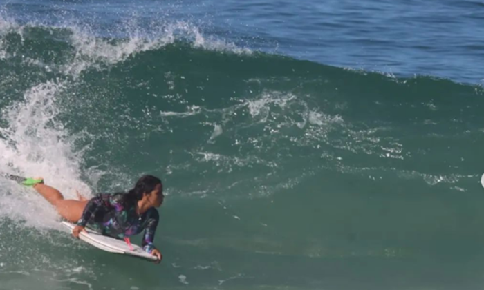 Isa Vidal, Brasileiro Open de Bodyboard, Praia de Itaparica, Vila Velha (ES). Foto: Joel Pesca.