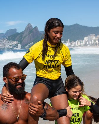 Maria Eduarda, Arpex Finals, 2ª etapa do circuito Tyr Energia Arpoador Surf Club 2024. Foto: Federico Zambonini.