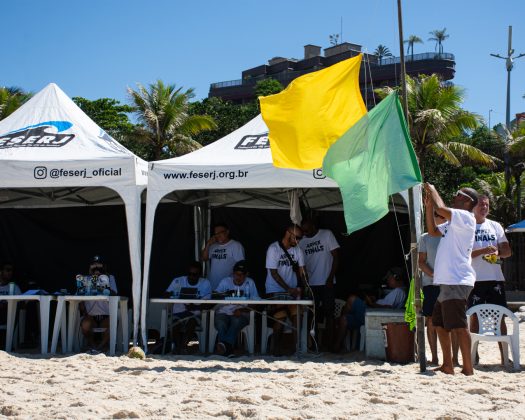 Praia do Arpoador, Arpex Finals, 2ª etapa do circuito Tyr Energia Arpoador Surf Club 2024. Foto: Federico Zambonini.