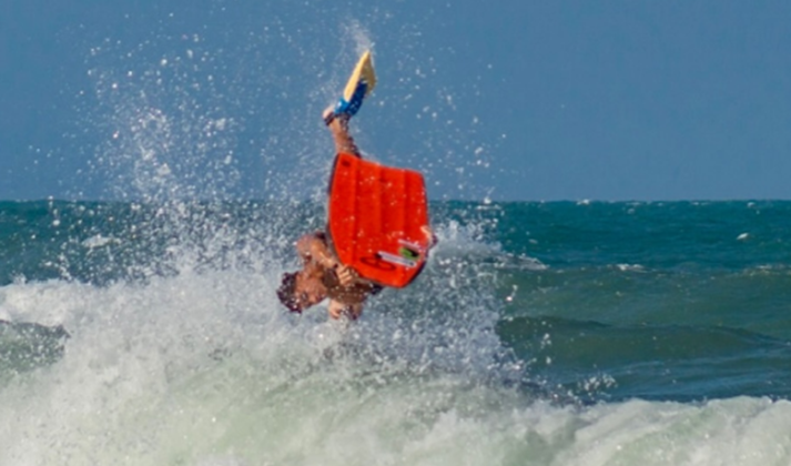 Rafael Ramos, Brasileiro Open de Bodyboard, Praia de Itaparica, Vila Velha (ES). Foto: Divulgação.