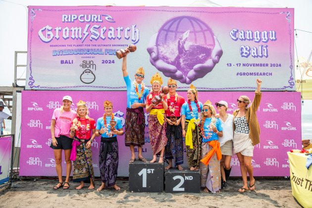 Rip Curl Grom Search, Praia de Pererenan, Bali, Indonésia. Foto: Divulgação.